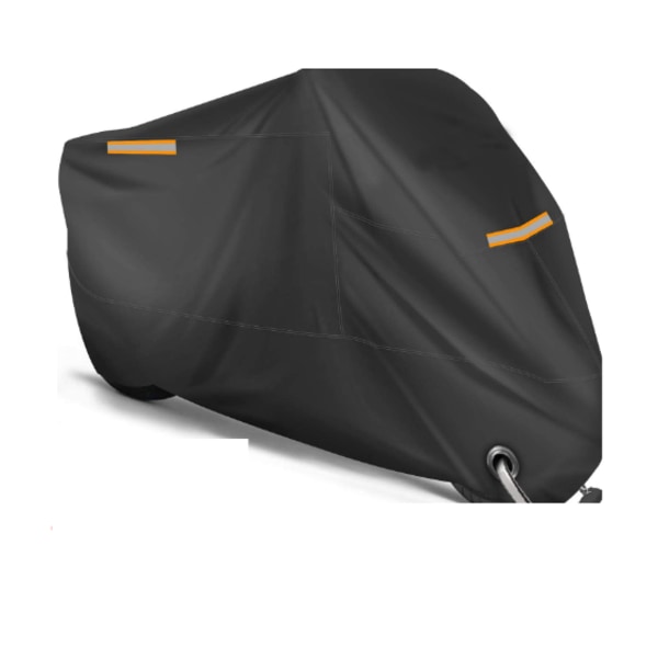 (200*90*100cm, storlek M) svart 190T silkespolyester cykelöverdrag,