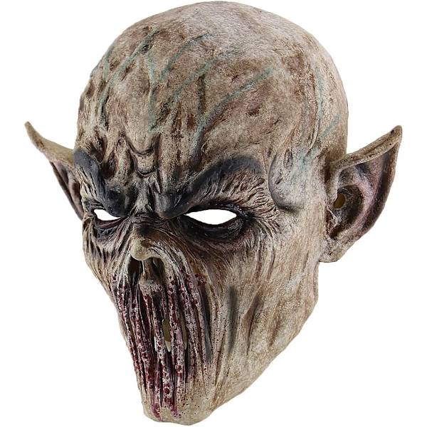 Läskig Halloween-mask Terror Spöke Djävul Mask Dansfest Läskig Biokemisk Alien Zombie Caps Mask