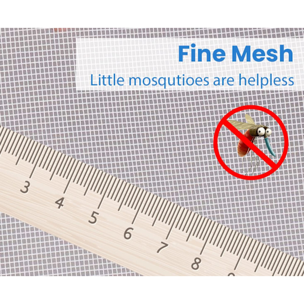 Magnetisk Myggenet til Dør Vindue, Magnetisk Anti Fly