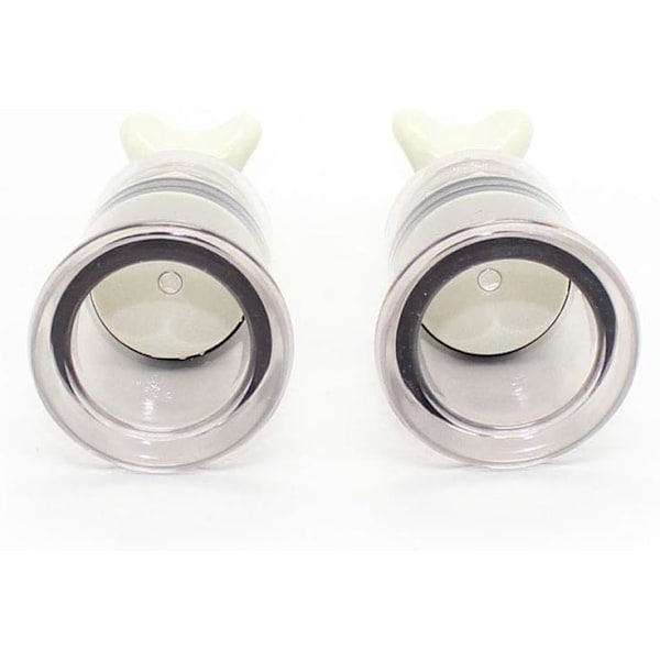 2 stk. (indre diameter 2,5 cm) brystvortepumpe stimulering