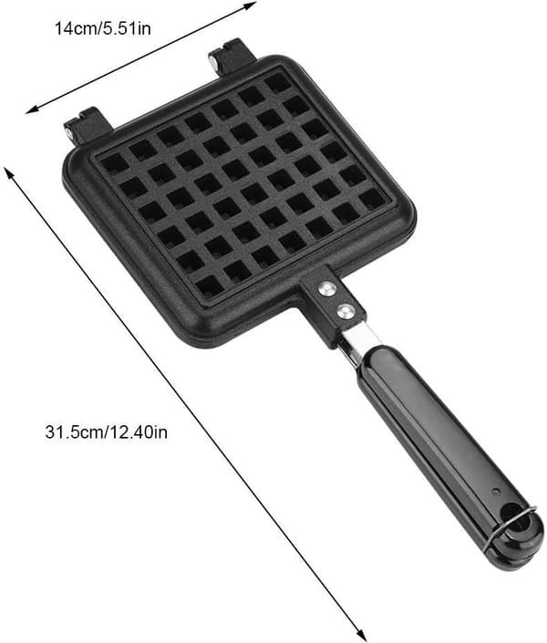 1 stk kageform husholdningsvaffelform non-stick konditorivarer bage