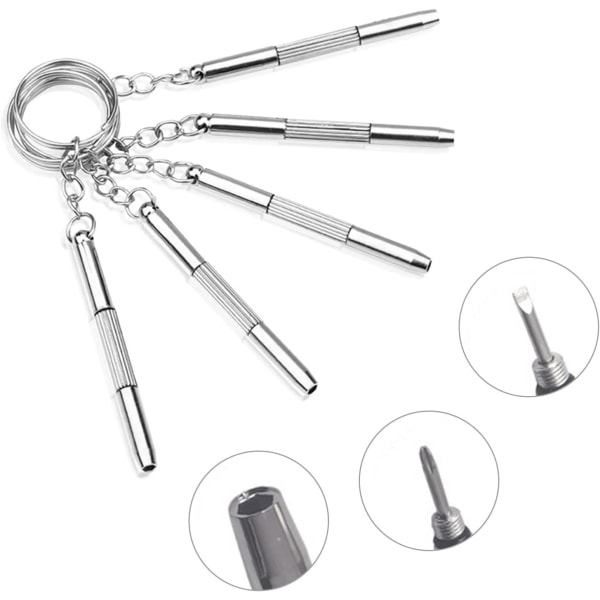 5-pack Multifunktionella Glasögonmejselset, Glasögonreparation