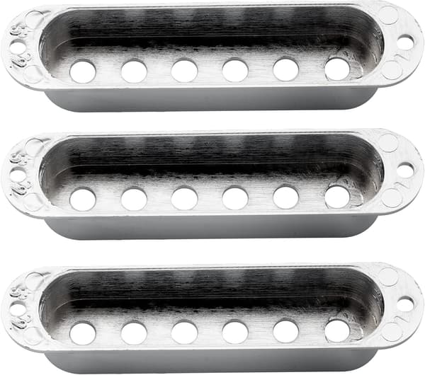 52mm plast Strat-stil gitarr single coil kassett, krom