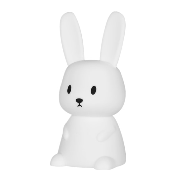 Rabbit Night Light Baby Touch 7 farger -USB oppladbar kan være