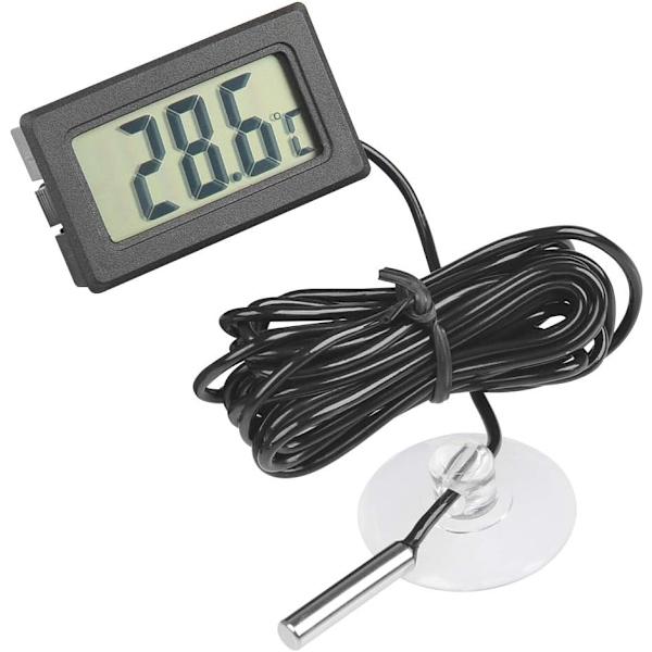 LCD Digital Display Termometre med Sugeskål, Digital