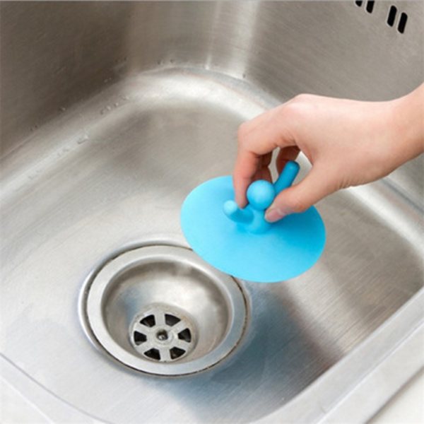 3 Pak Silicone Badekar Aftapning Stop, Baby Badekar Stop,