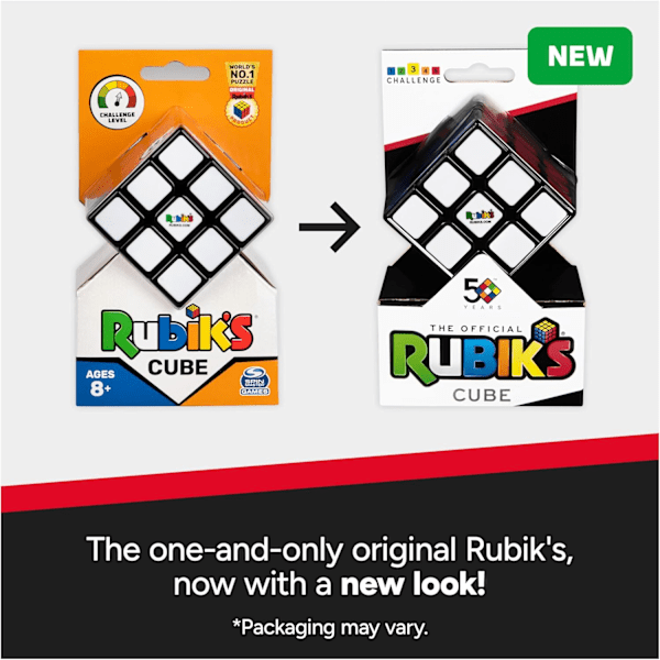 Spill Rubik's Cube, den originale 3x3 fargematchende puslespillet, klassisk kube for problemløsning