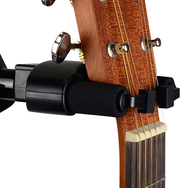 Väggmonterat Gitarrställ Väggmonterad Gitarrhållare Automatisk Låsning