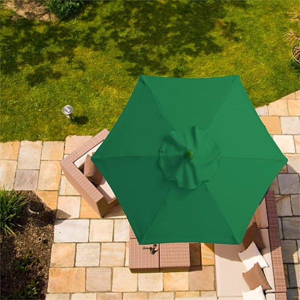 Parasol Reservebetræk - 6 Ribber - 2 M - Vandafvisende - Anti-UV
