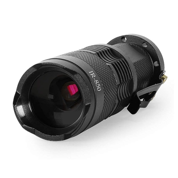 Fokuserande infraröd ficklampa - 850nm nattseendeinstrument
