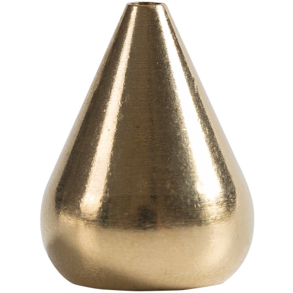 Mini Røgelsesholder, Vanddråbeformet Messing Røgelsespindsholder
