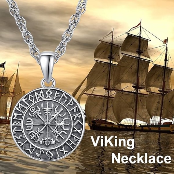 1 stk Smykke til menn Sølv Hengesmykke Viking Amulett