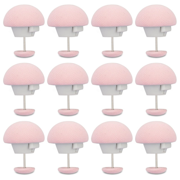Rosa täcke klämmor set med 12 stycken