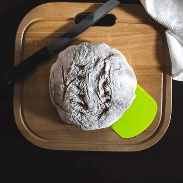 Degsskrapa Degkort Degspatel Degspatelkort - 3 st BPA-fri PE-plast Flexibel Kakspa, Skarpa Hörn Silikon