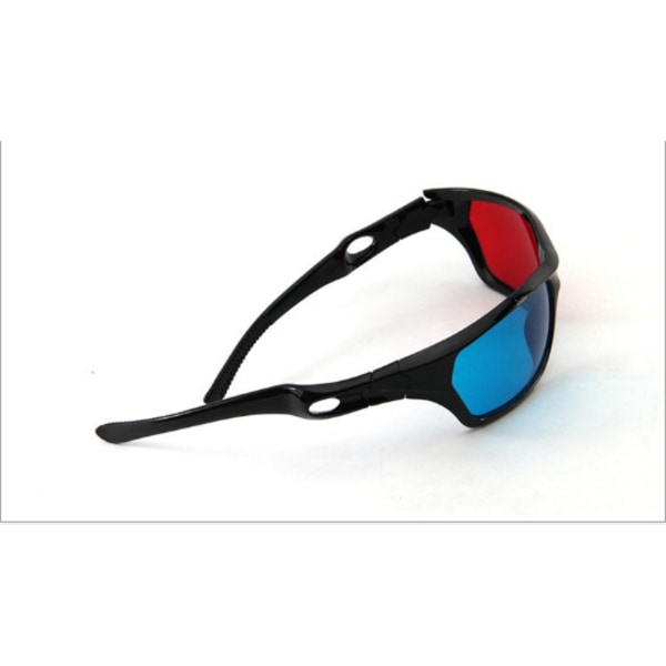 3D Röd/Cyan (Anaglyf 3D-glasögon) Kvalitets 3D-glasögon för PC 3D