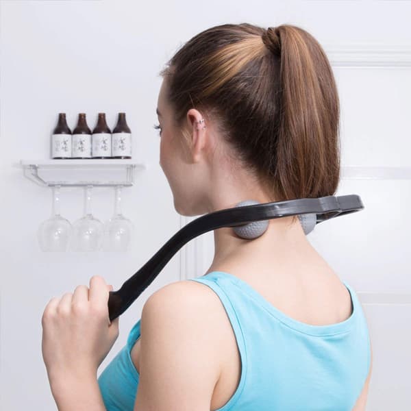 1 multifunktionell nackmassager för hushållsbruk, nacke