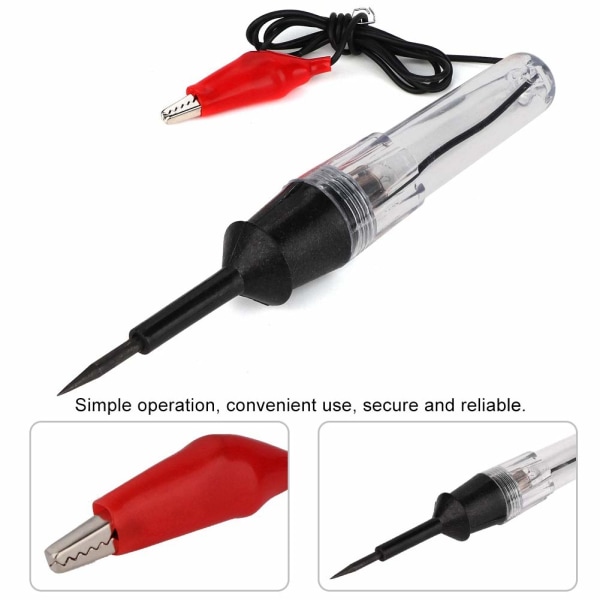 Krets Testare Penna, 6-12-24V Bil Auto Elektrisk Spänning Testlampa