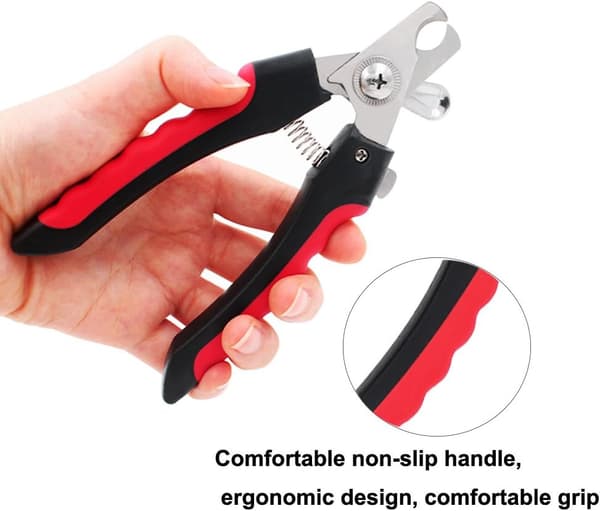 Professionel Hundefjerningsklipper, Ergonomisk Stor Saks