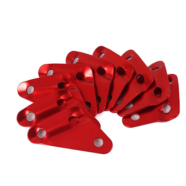 12 Tovspændere Camping Tovspænder Krog Aluminium Legering Holdbar