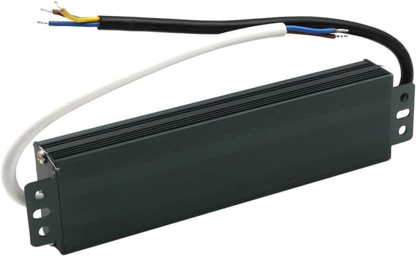 12V 80W LED-transformator, vanntett LED-driver for MR16, GU5.3, MR11 og G4 LED-pærer og striper