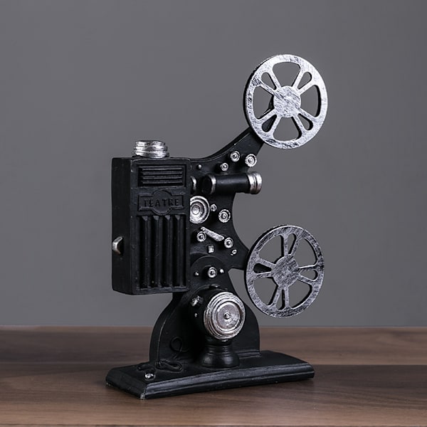 Retro nostalgisk filmsprojektor modell rekvisita Kreativ Biograf