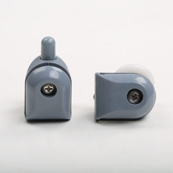 2 x Rullende Bruseværelsesdørruller (25mm)
