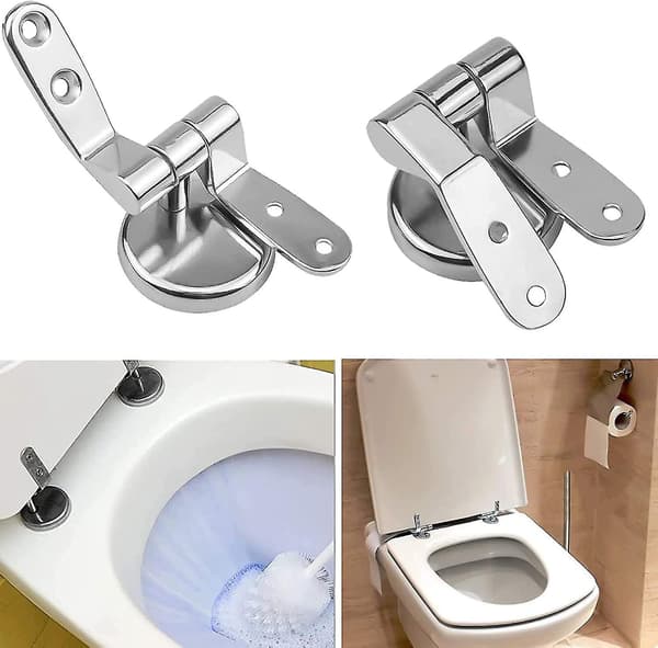 Toalettsetehengsel-erstatningsfester Sinklegering Toalettsete