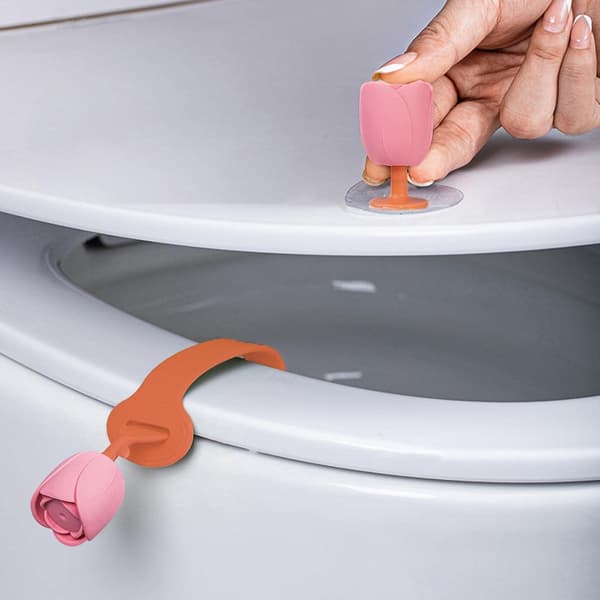 2 stycken (Orange) Toalettlocklyftare - Badrumstoalett