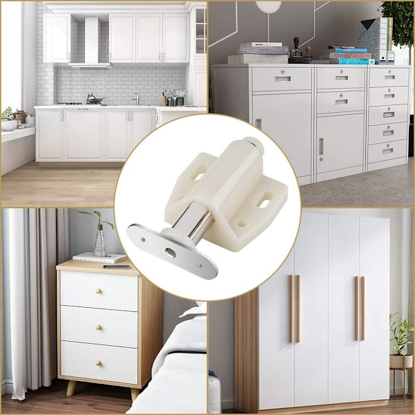 12 kpl Magneettiset Kaapin Ovet, Magneettiset Napsautuslukkojen Kalusteiden Ovet