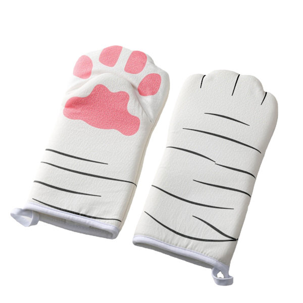 Kattklo Thermal Isolerade Handskar (Beige), Ugnsvantar, Kattunge