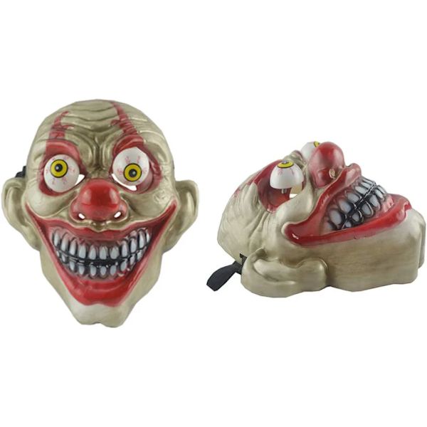 Holibanna Halloween Klovnemaske til Cosplay Kostumefest, Gyser