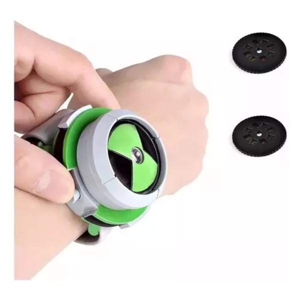 Ben 10 Omnitrix Barnklocka Interaktiv Leksak med Projektor