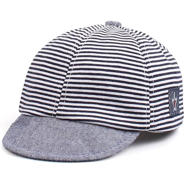 Stjernebroderet Sommer Babyhat 6 - 36 Måneder (Tibetanske Striber