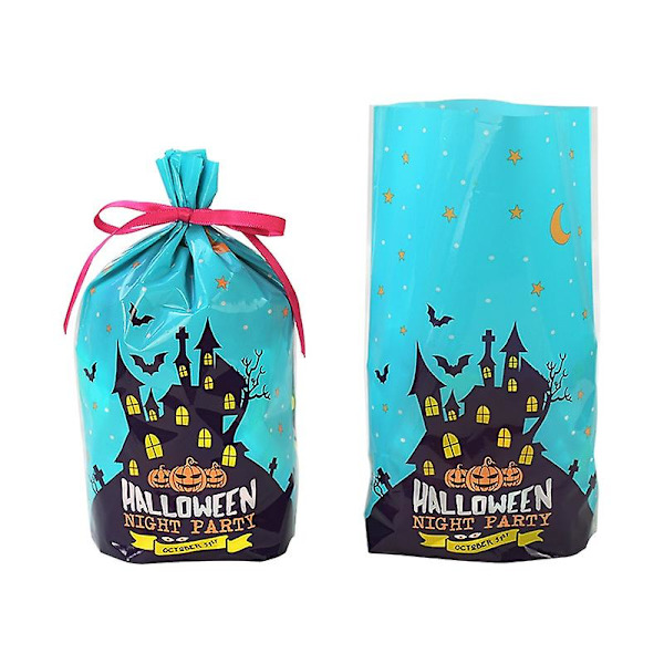50 kpl Halloween-karkkipusseja Keksejä Lahjapussi Halloween-juhliin