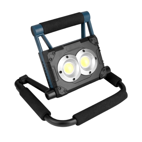 1 stk COB bærbar græsplænelampe USB genopladelig foldbar arbejdslampe