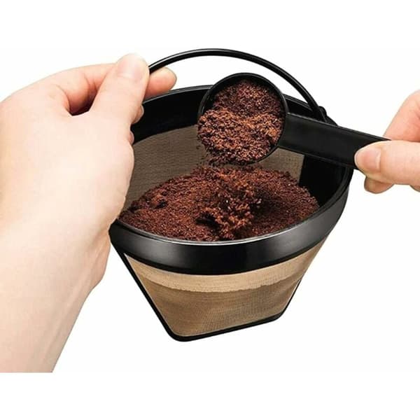 1 st återanvändbart kaffefilter, permanent filter, universellt kaffefilter