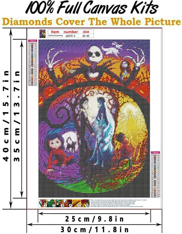 DIY diamantmaleri av Jack og Sally