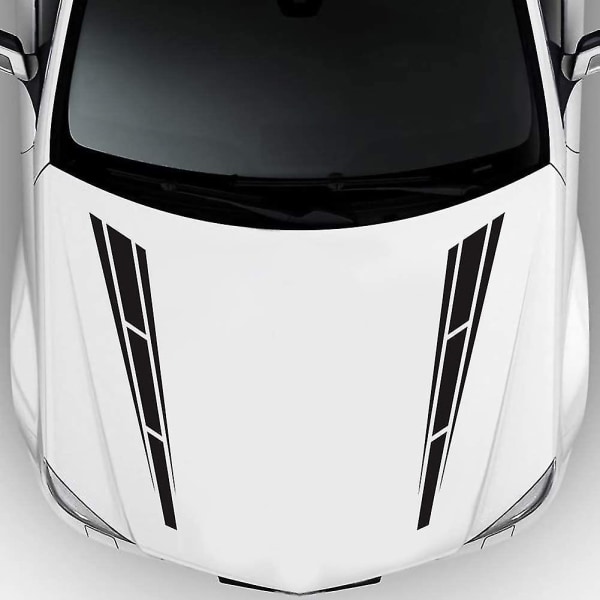 6x Auton Tarra, Raidallinen Sivuraita Sivutarra Vinyyli Tarra Tarra Grafiikka Auton Sivukori Tarra Raidallinen Auton Tarra, Käytetään Auton Kannen Koristeluun