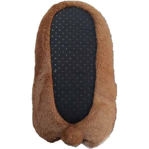 Dam Teddybjörn, Plysch Inredning Tjockt Bomull Varma Skor,