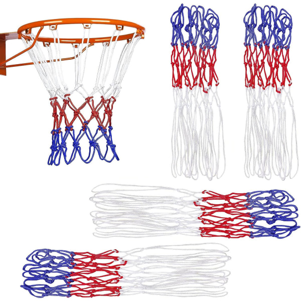 2 Pakk Heavy Duty Basketball Net, Basketball Net Udskiftning