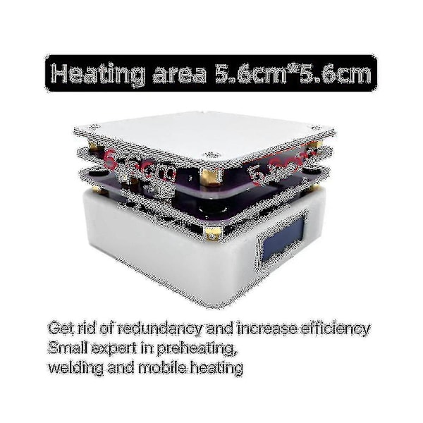 65w Mini Varmebord Smd Forvarmnings Reparationsstation Pcb-kort Br