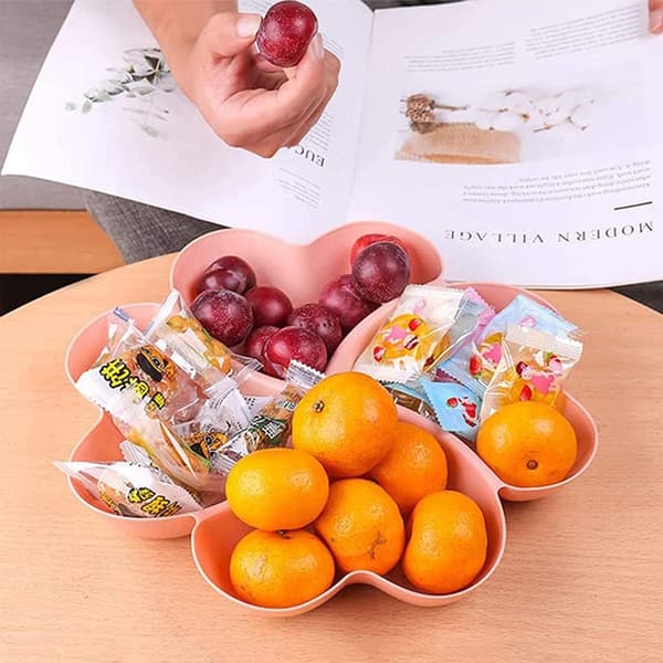 2 Styk Hjerteformede Frugtplader Slik Dessertplader Beholder