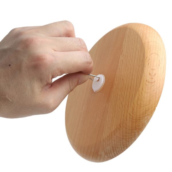 20 stk 2,2 cm usynlige klebende tavleholder krok plast
