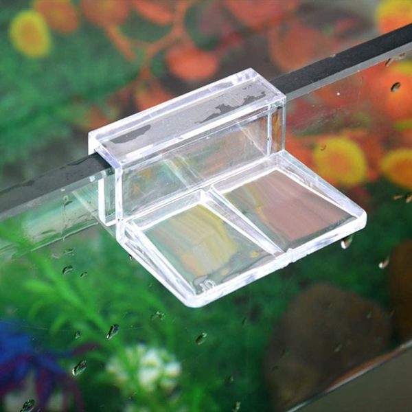 8 stk Akvarium Akrylholdere Akvarielokkholdere Akryl