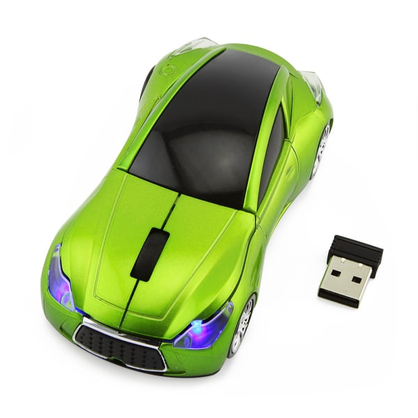 Cool Sports Car Style 2,4 GHz trådlös mus optisk sladdlös