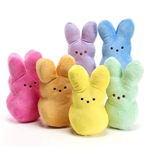 15 cm Peeps Bunny Halloween bamse, barnedaggave blå