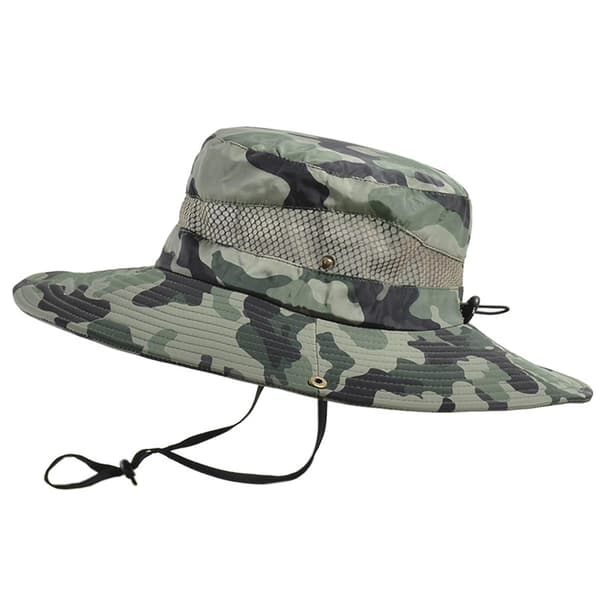 Klassisk Kvalitetshinkhatt Polyester Sommar Fiskarehatt Mössa En