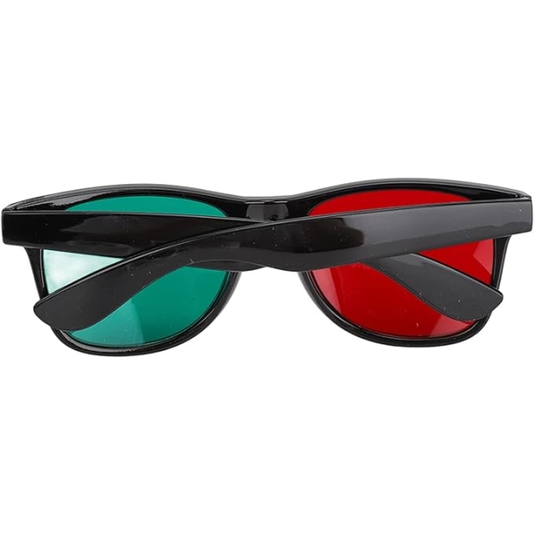 1 röd-grön färgblindhetsglasögon bärbar färgkorrigering