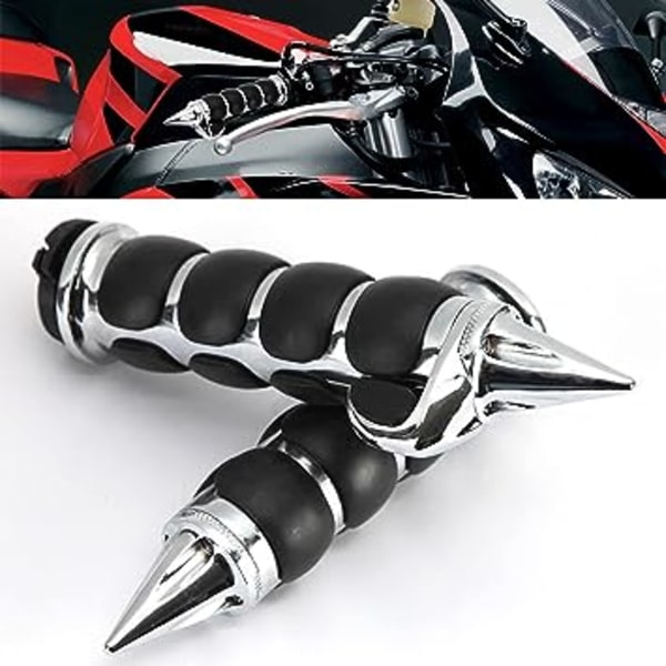 Universal 1\" Motorcykelgreb, Krom Styrgreb med