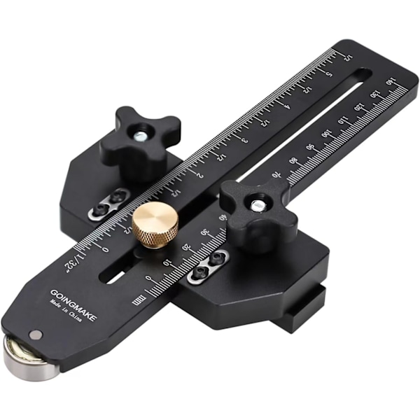 Tunn Rip Jig Bordsågsjigg Guide för 3/8\" x 3/4\" T-spår